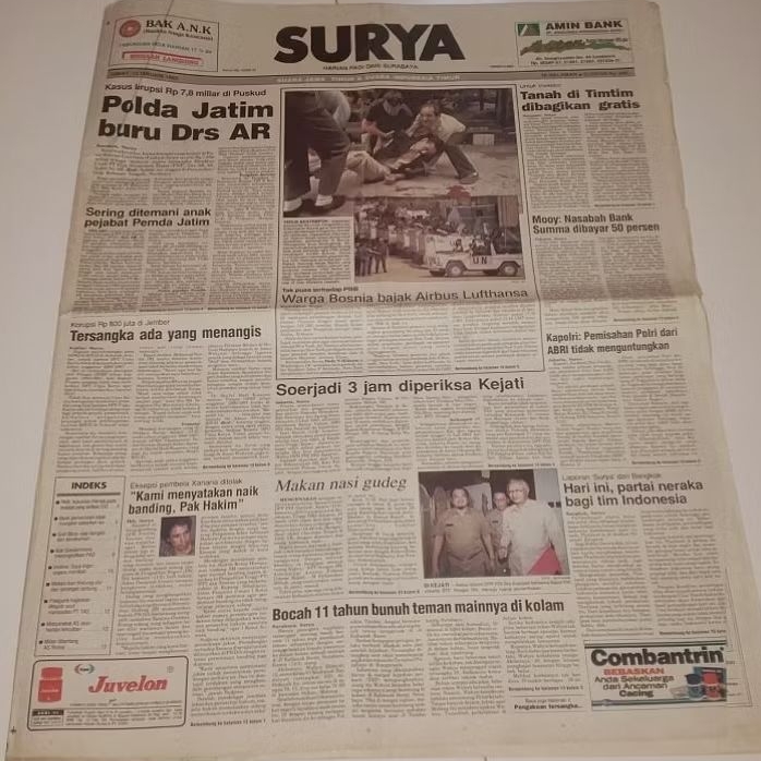 Koran Surya 12 Februari 1993