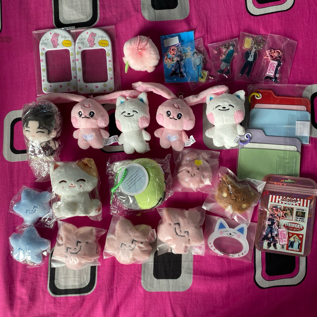 DOLL JAEHYUN, DOYOUNG, DOLL JAEMIN JENO, KEYCHAIN JENO JAEMIN HC, CARD HOLDER, STARFISH JAEHYUN, CAH