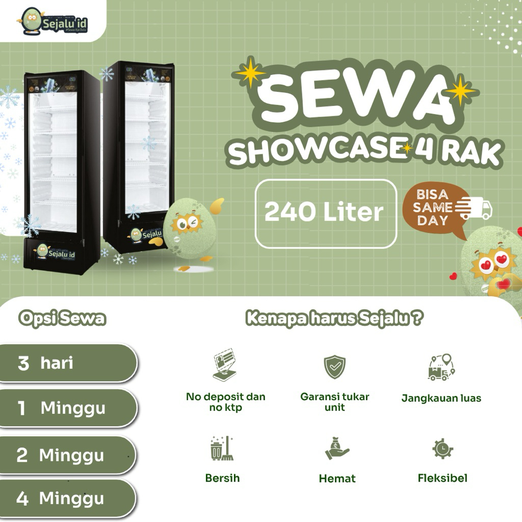 SEWA SHOWCASE 4 Rak RSA AGATE 240