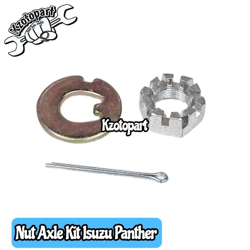 Nut Axle Kit Mur As Roda Depan Isuzu Panther