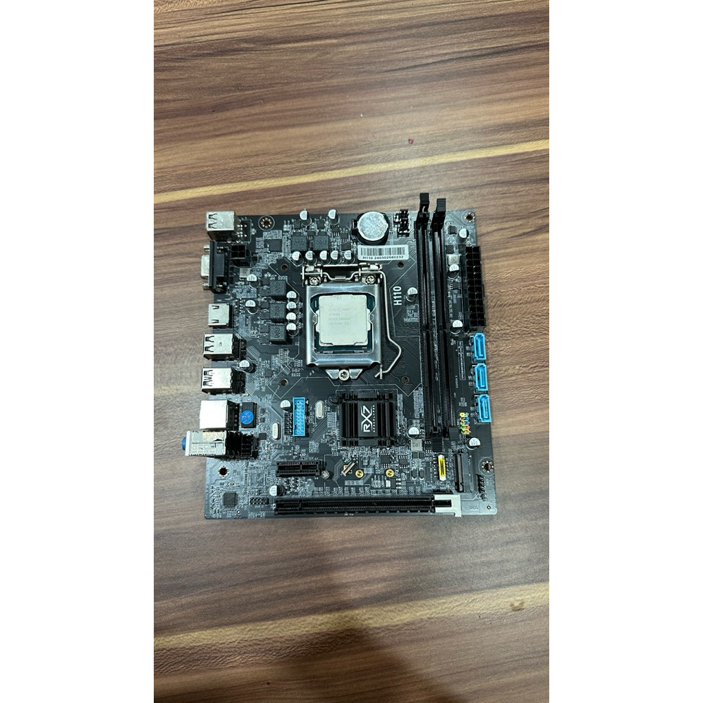 Paket Mobo RX7 H110 Dan i3 8100