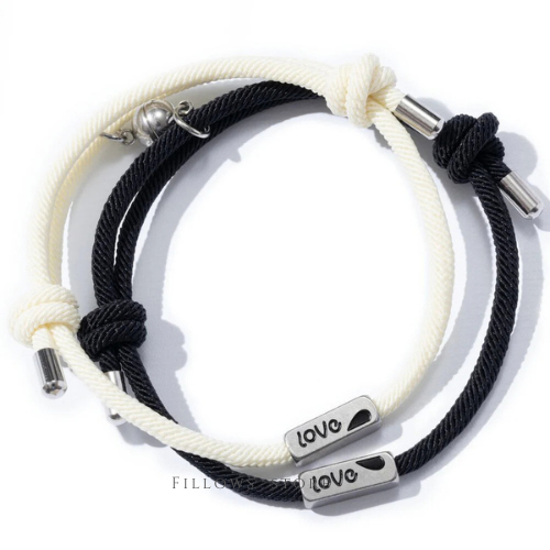 Gelang Couple Love From Avon Magnet Attract Persahabatan Wristband Unisex Kekinian GC4