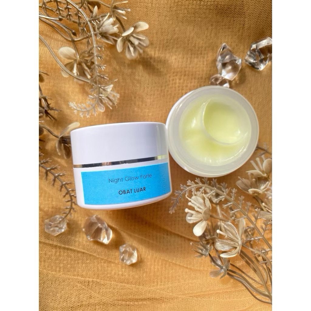 Cream Malam Night Glow Forte SUPER WHITENING LB Soft Original