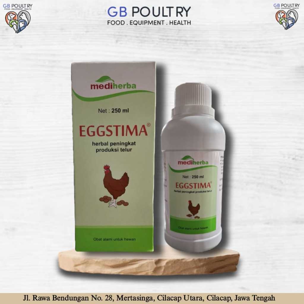 eggstima 250 ml - vitamin produksi telur ayam vitamin herbal