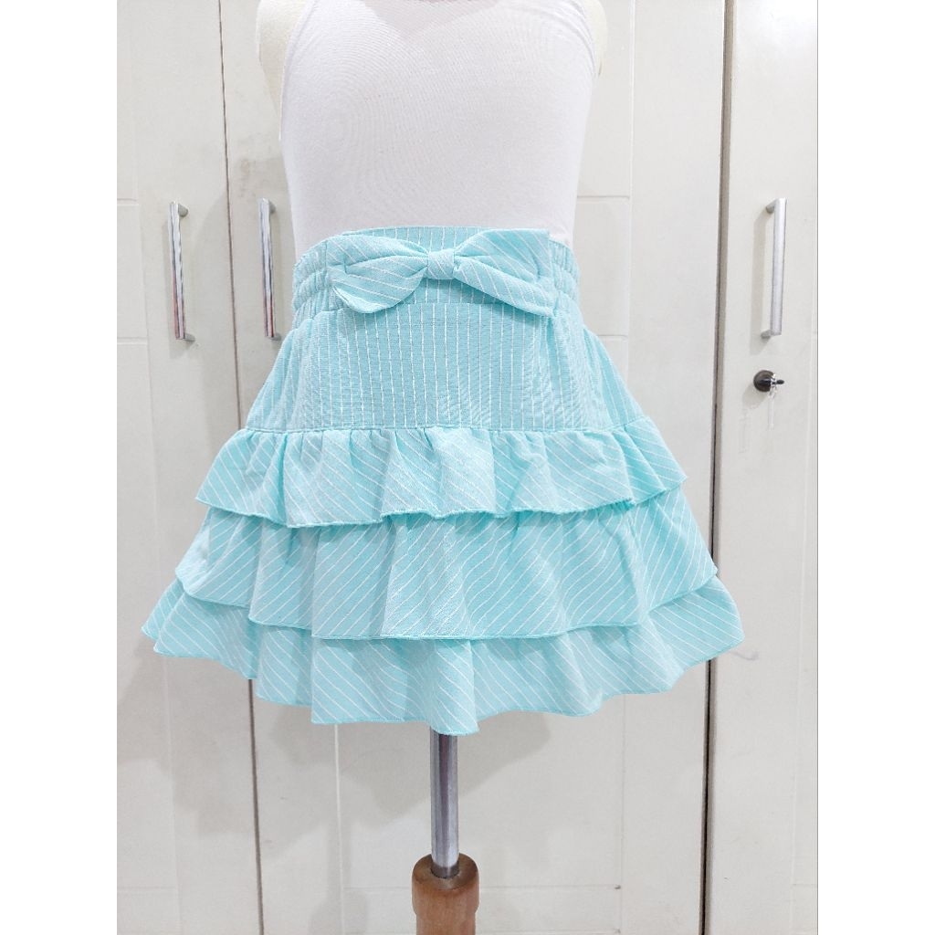 Fuwa mini ribbon skirt tosca kawai kawaii liz lisa rojita dear my love deary | jiraikei jirai kei gr