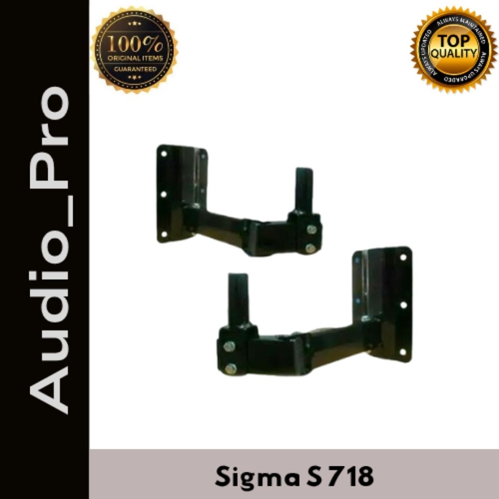 Bracket Speaker Dinding Sigma S 718 | Wall Bracket Speaker Sigma S718