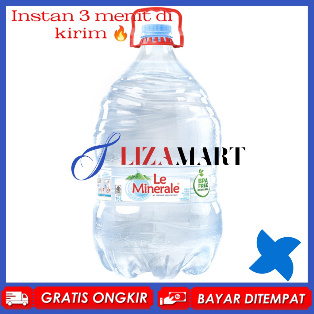 Le Mineral Air Mineral Galon 15Liter