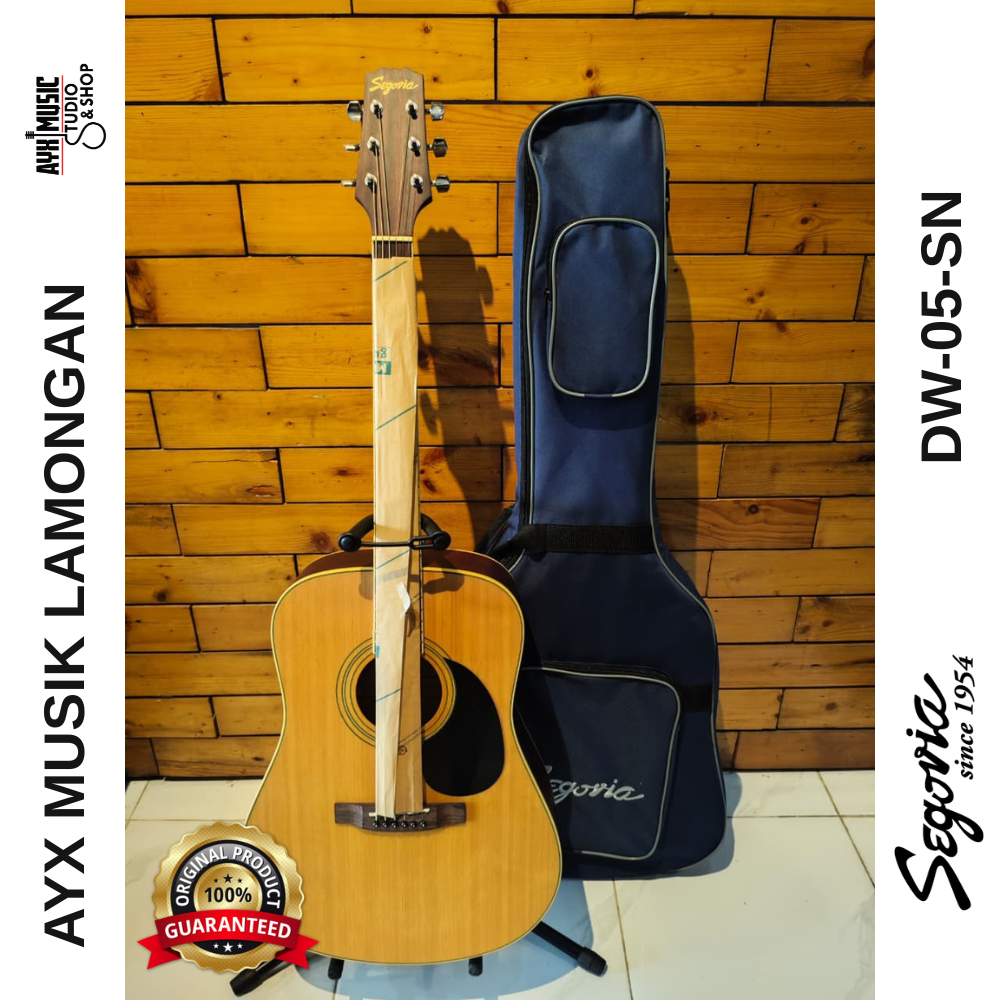 Segovia DW-05-SN Satin Natural | New Original | Gitar Segovia