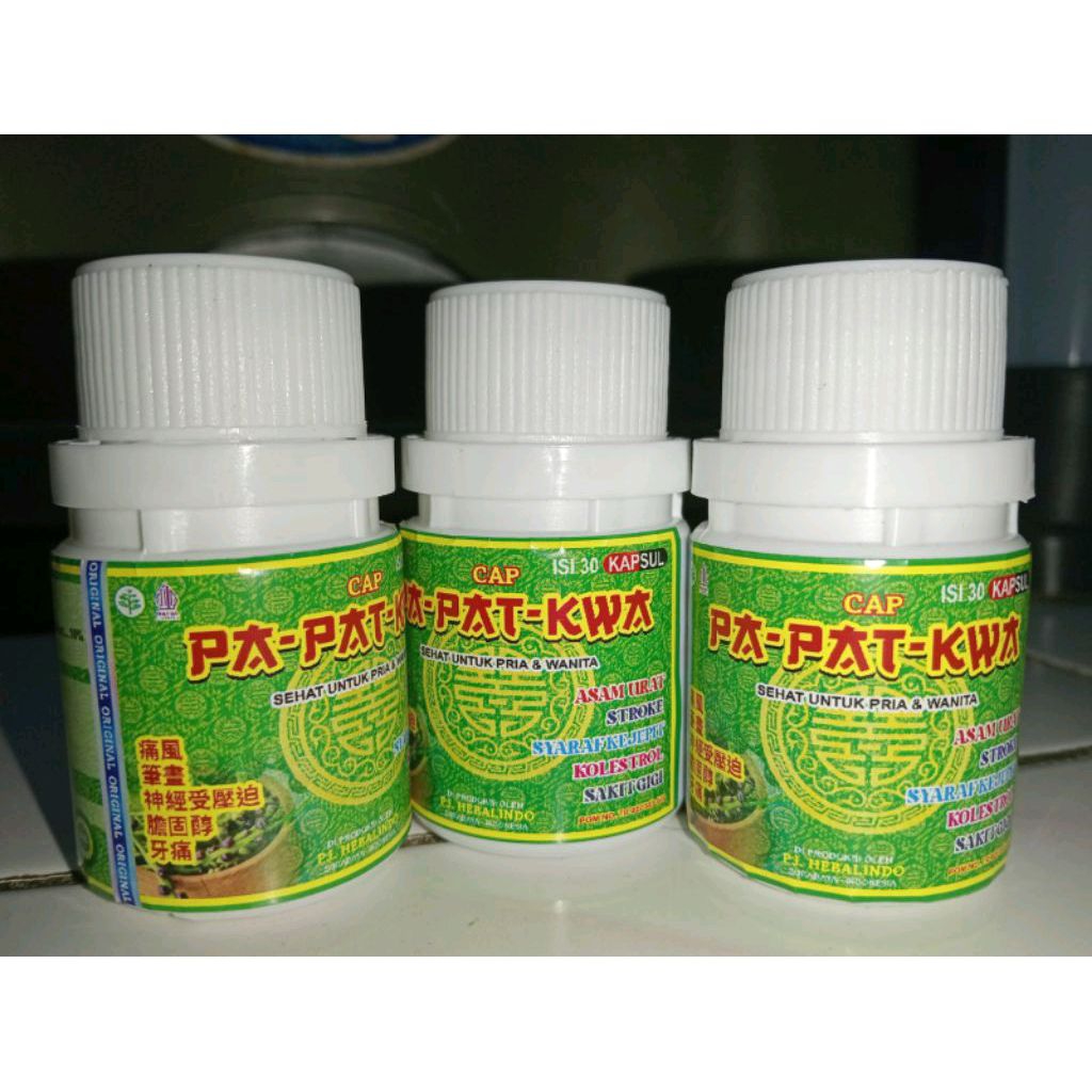 Kapsul Kesehatan cap Pa-Pat-Kwa