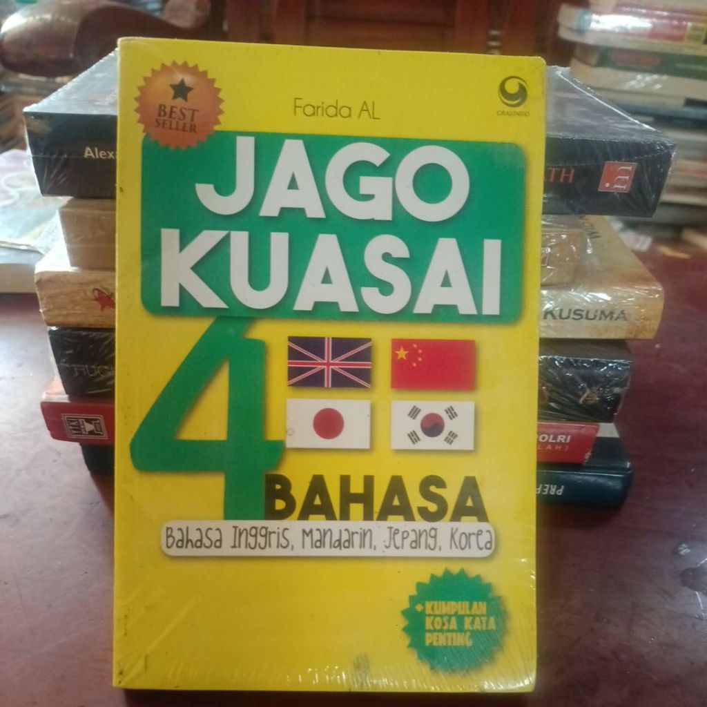 JAGO KUASAI 4 BAHASA ,BAHASA INGGRIS, MANDARIN ,JEPANG ,KOREA.ORIGINAL