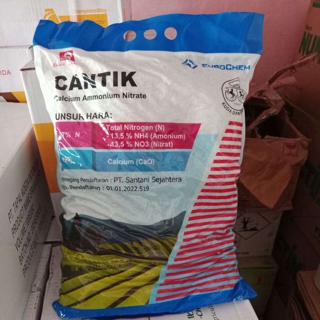 PUPUK CANTIK CALSIUM AMUNIUM NITRATE 5KG