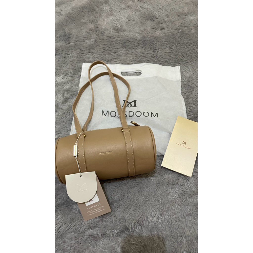 tas wanita shoulder bag apricot mossdom