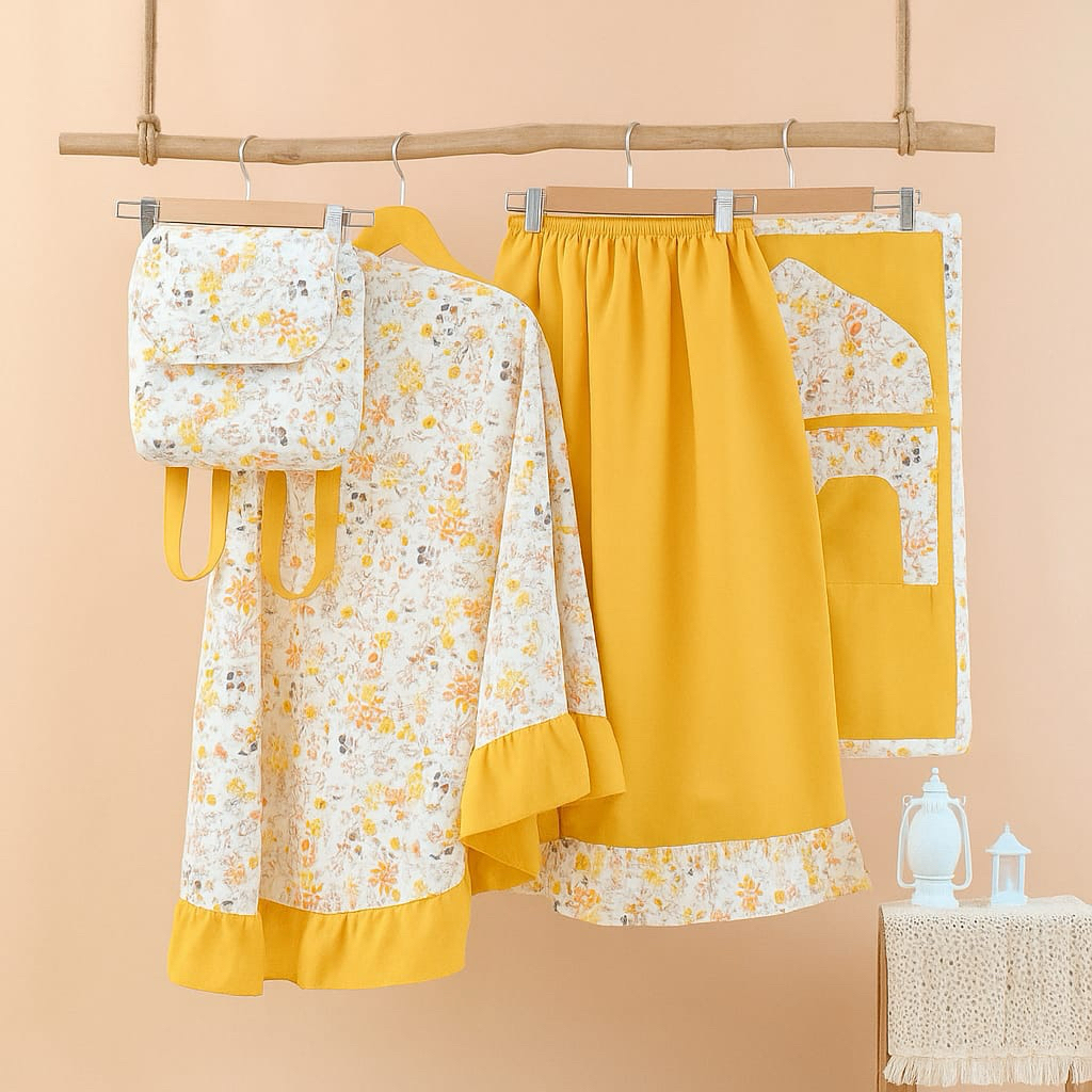 MUKENA ANAK 3in1 Mukena Anak Lucu Mukena Sajadah Mukena Tas Rangsel