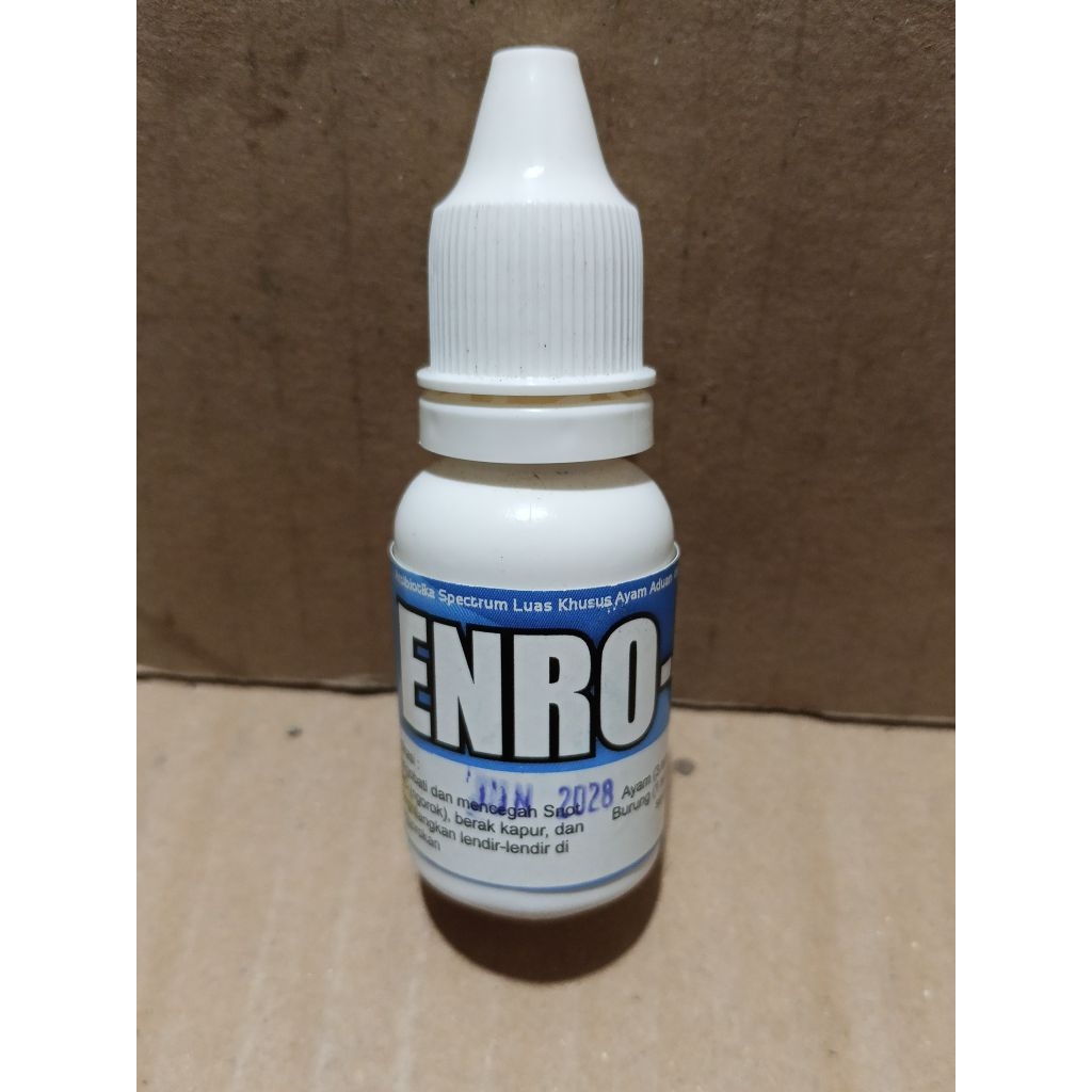 ENRO B D-BEST drh> jatmiko Budi wiyono - obat burung CRD Berak kapur nafas