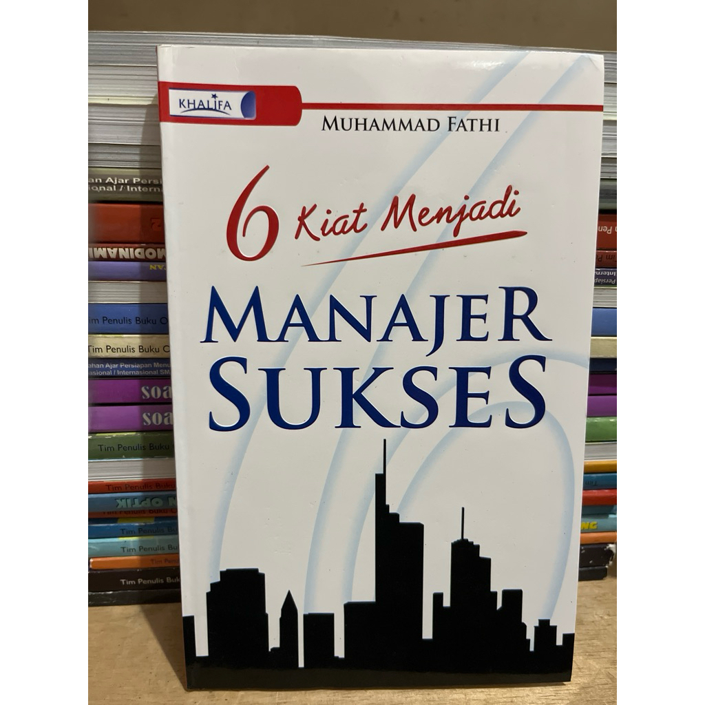 BUKU 6 KIAT MENJADI MANAJER SUKSES