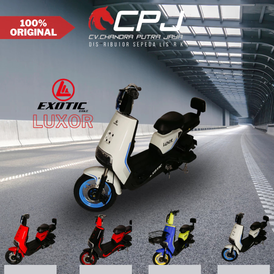 EXOTIC LUXOR Sepeda listrik (e-bike) 500 watt