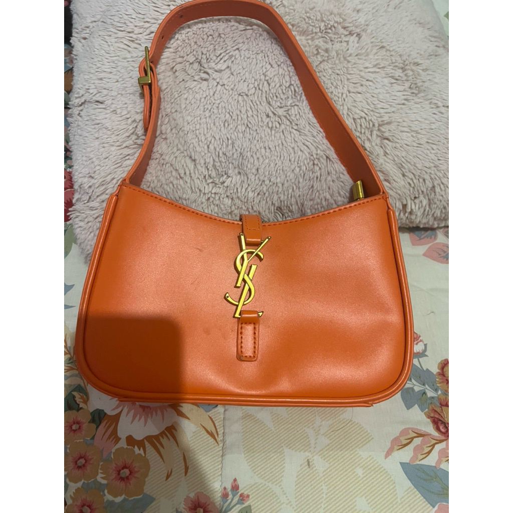 tas orange preloved