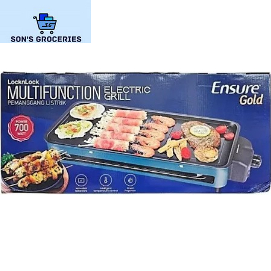 LOCKNLOCK MULTIFUNCTION ELECTRIC GRILL PEMANGGANG LISTRIK 700 WATTLock n Lock Multifunction Electric