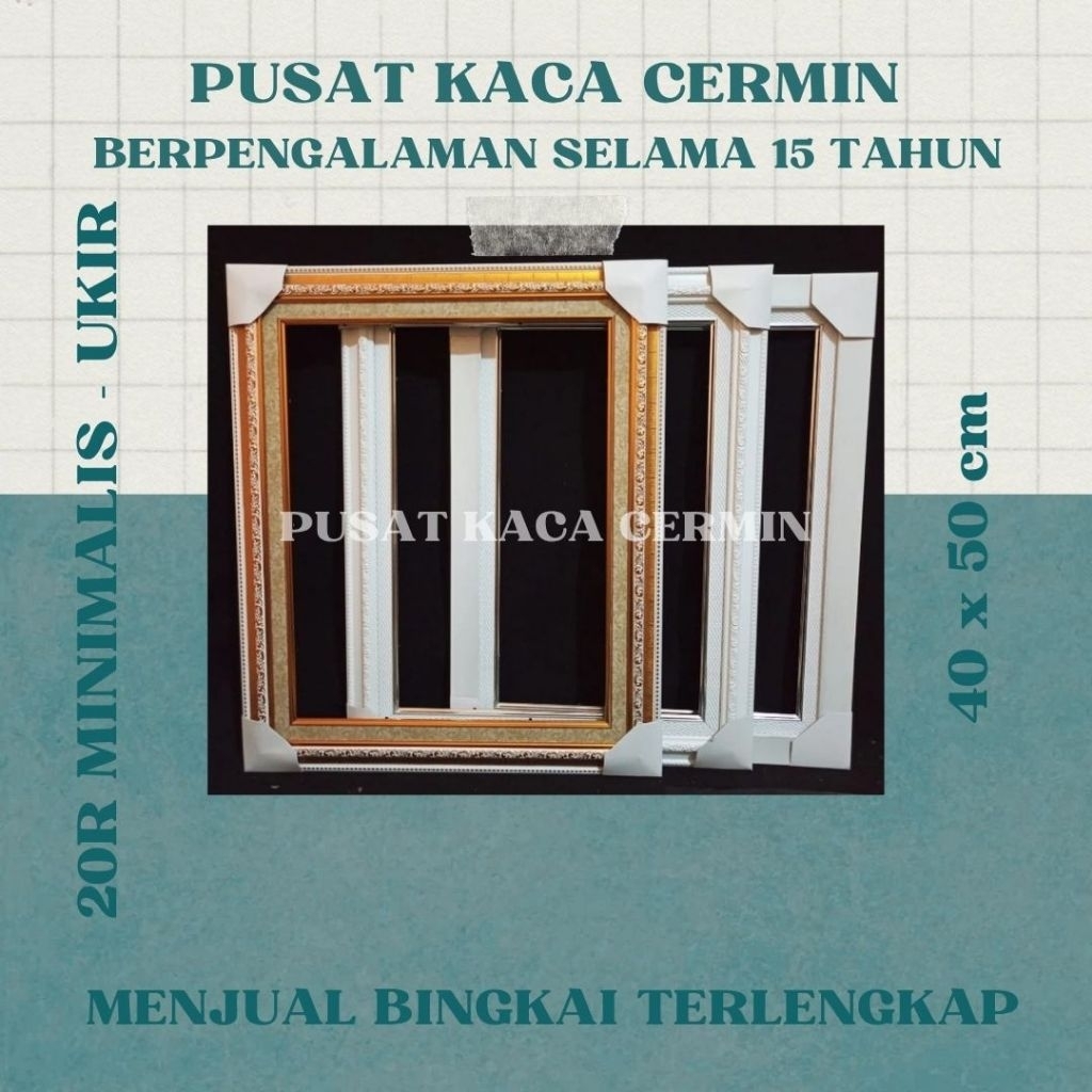 BINGKAI/FRAME FOTO MURAH UKURAN 20R (40X50) CM