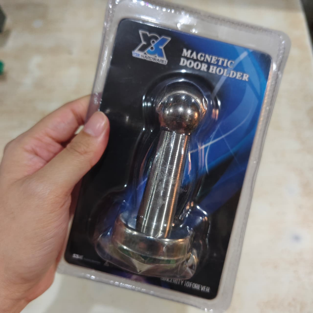 YSK HANDWARE MAGNETIC DOOR HOLDER DOOR STOP STAINLESS