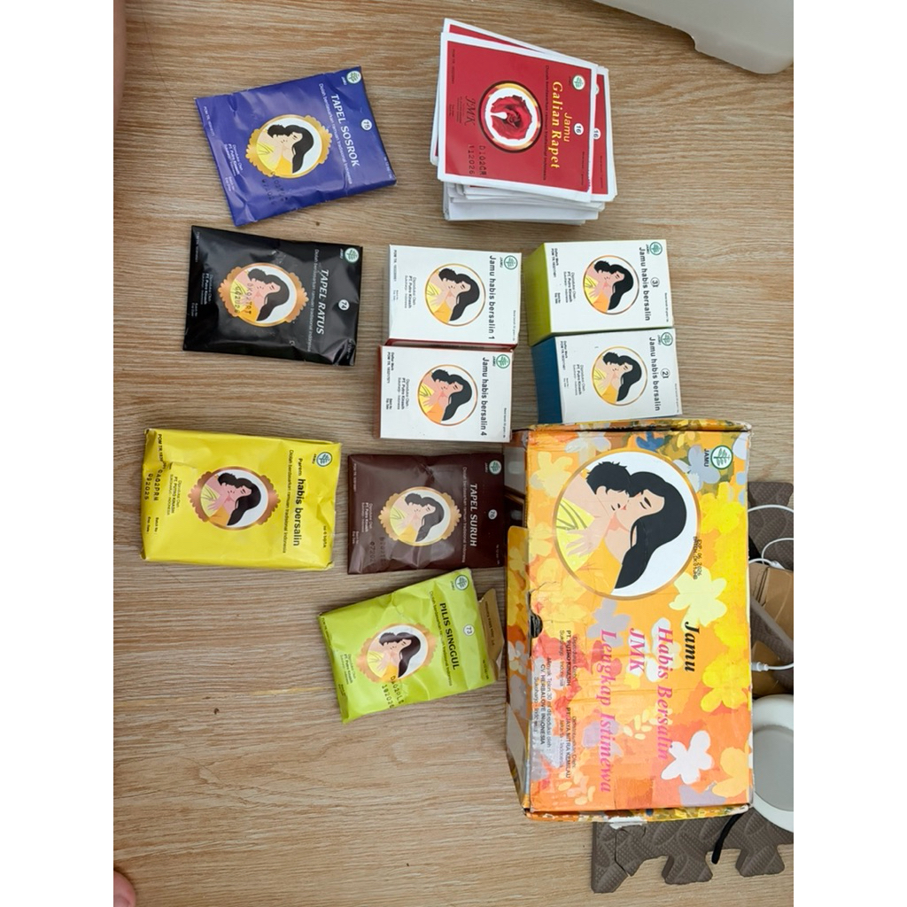 JMK Jamu & pil habis bersalin 40 hari