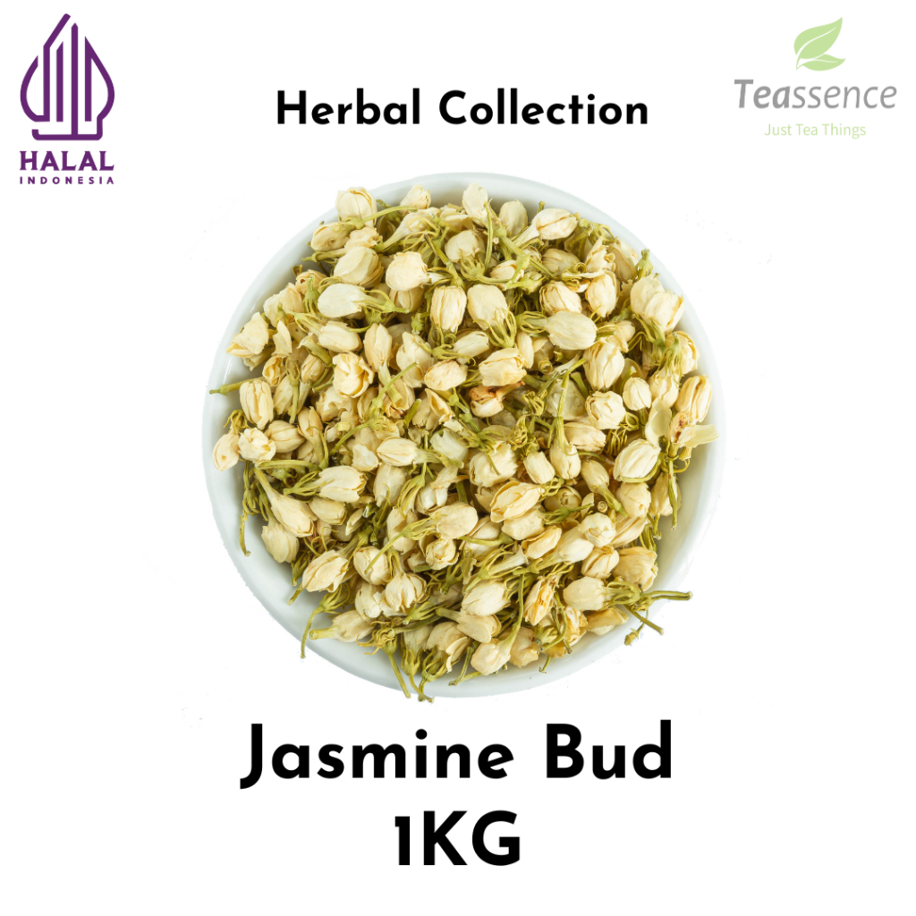 Jasmine Bud Dried Flower Tea / Kuncup Bunga Melati / Bunga Melati Kering Bulk 1Kg