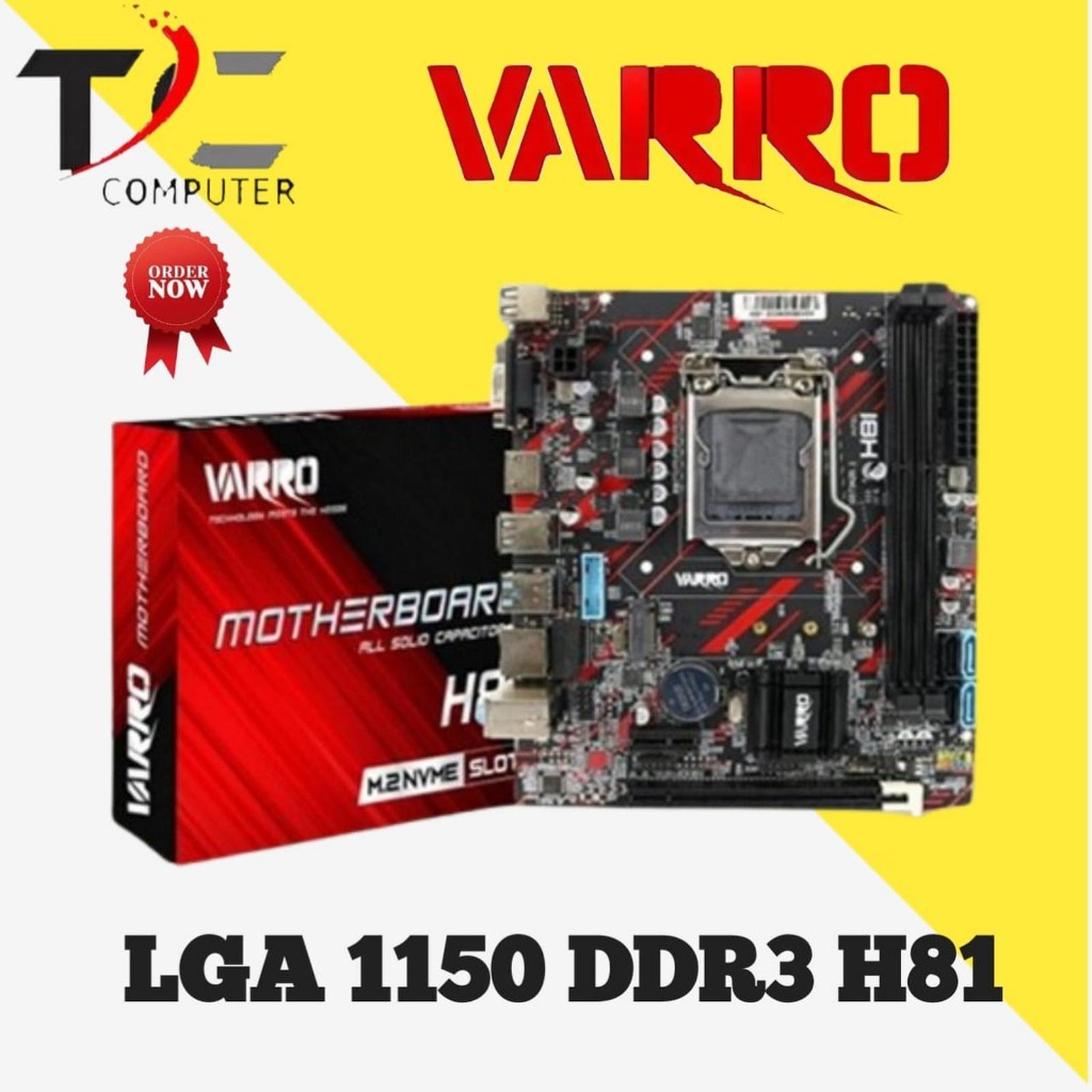 MOBO H81 LGA 1150 DDR3 NEW M.2 SATA NVME