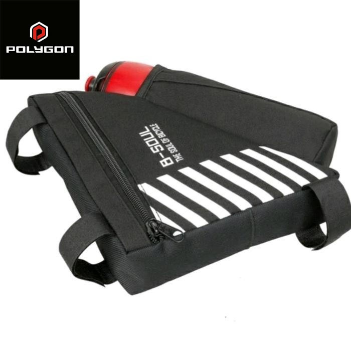 Polygon United - Tas Sepeda Mtb 2 In 1 Dengan Holder Botol Minum Waterproof Bag