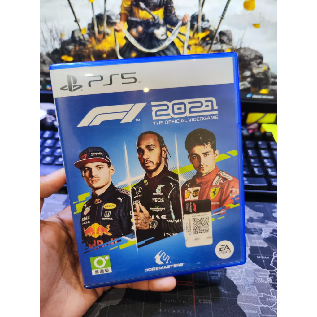 F1 2021 PS5 Game Original Region 3 Asia kaset ps5 f1 2021 the official videogame