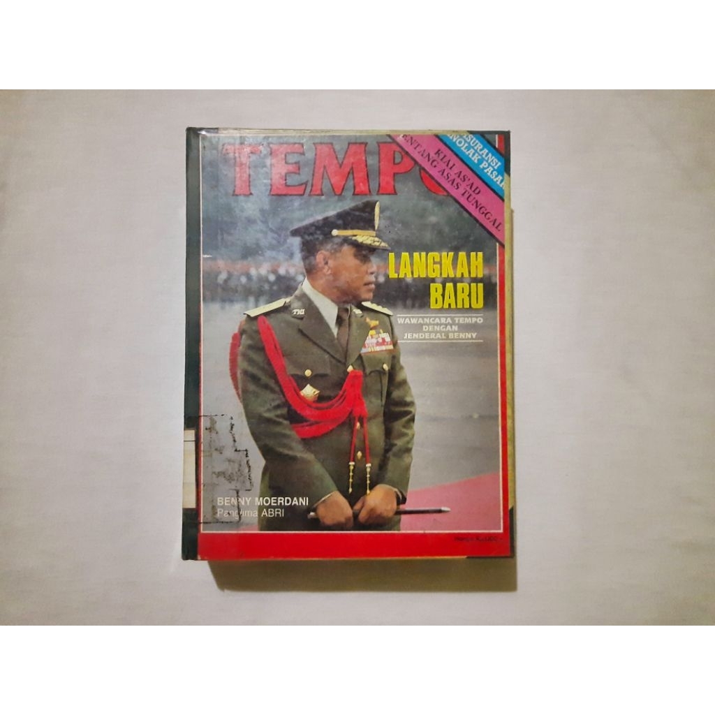 Bundel Majalah Tempo Bekas Lawas Edisi Oktober-Desember 1983