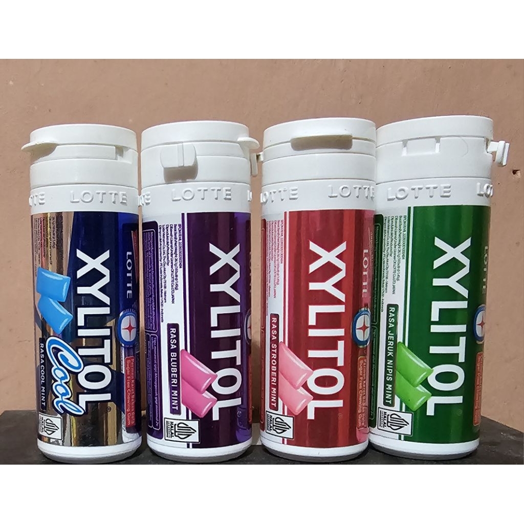 Xylitol Permen Karet Bebas Gula 26g - Tabung Mini