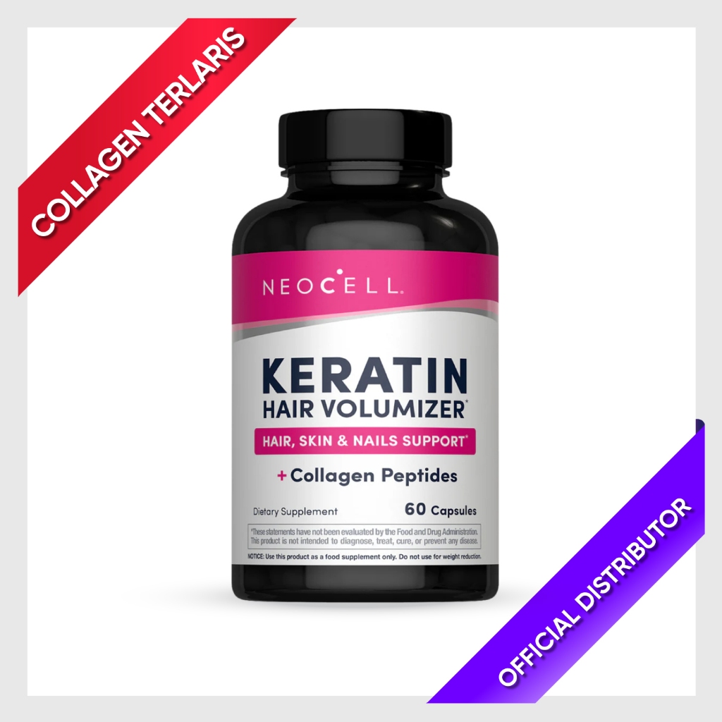Neocell Keratin Hair Volumizer, 60 Vegetarian Capsules