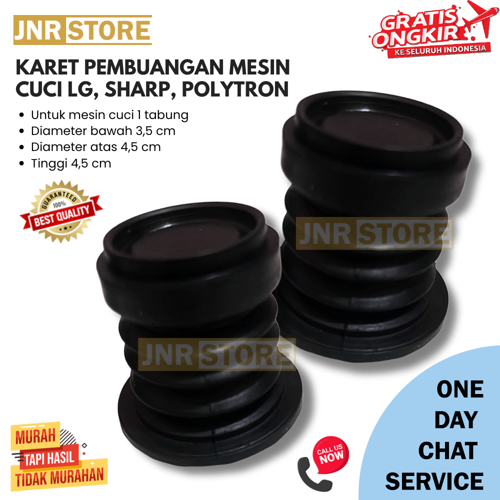 SEAL KARET PEMBUANGAN MESIN CUCI SHARP 1 TABUNG