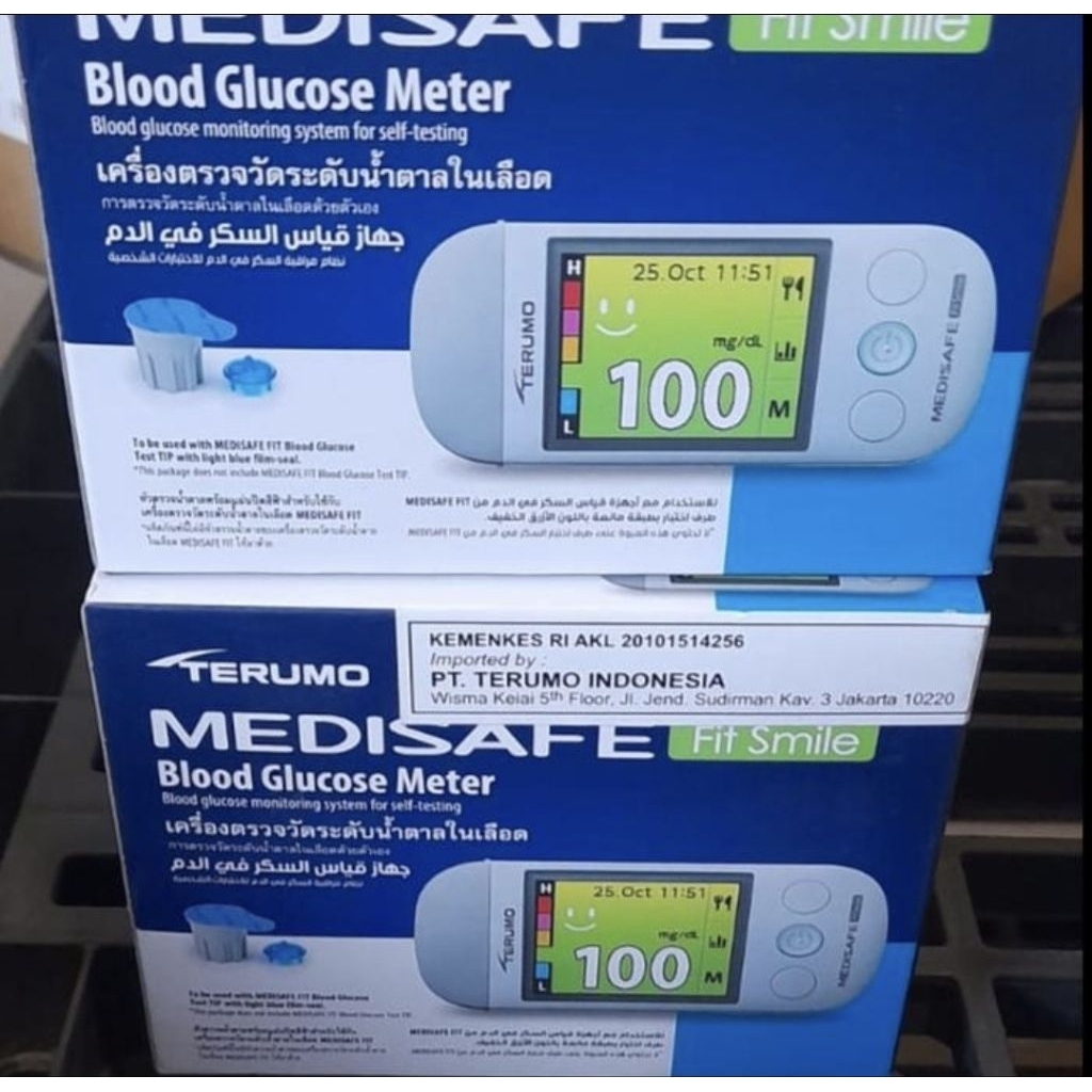 Terumo medisafe fit smile/Alat cek gula darah