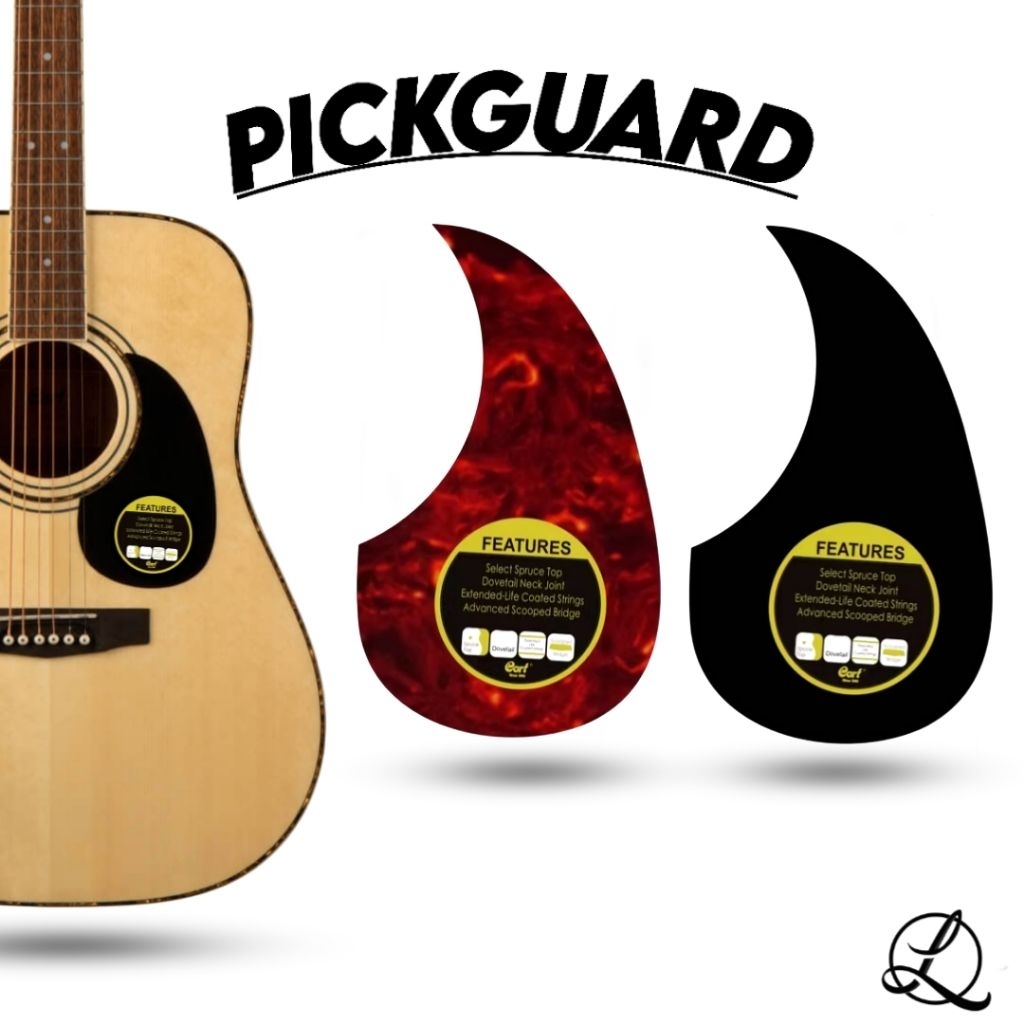 Pickguard - Pelindung Gitar Cort Fitur Premium
