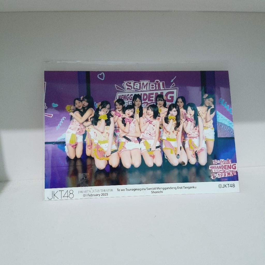 PHOTOGRUB SHONICHI TE WO STUNAGINAGARA JKT48 OFFICIAL