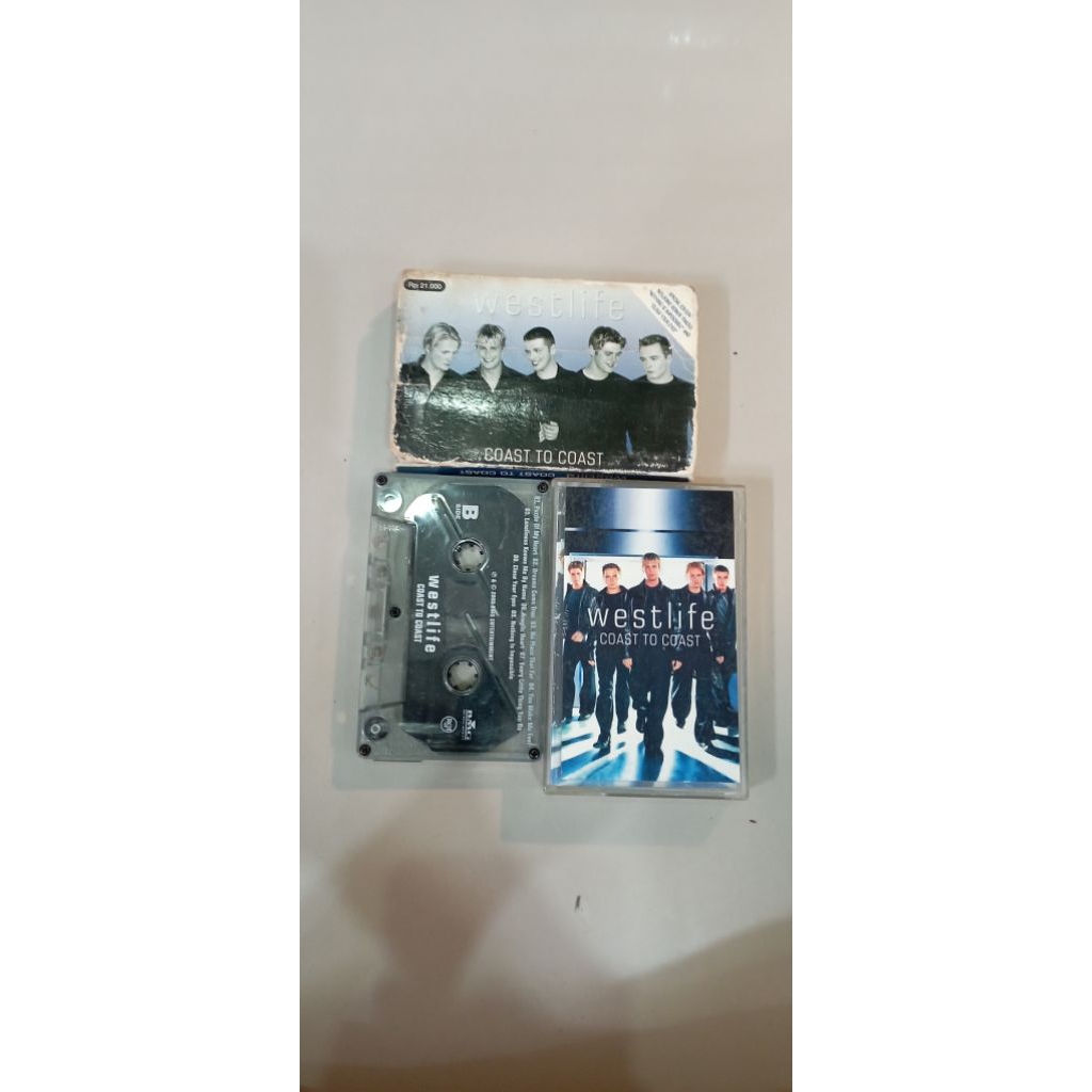 kaset pita westlife coast to coast