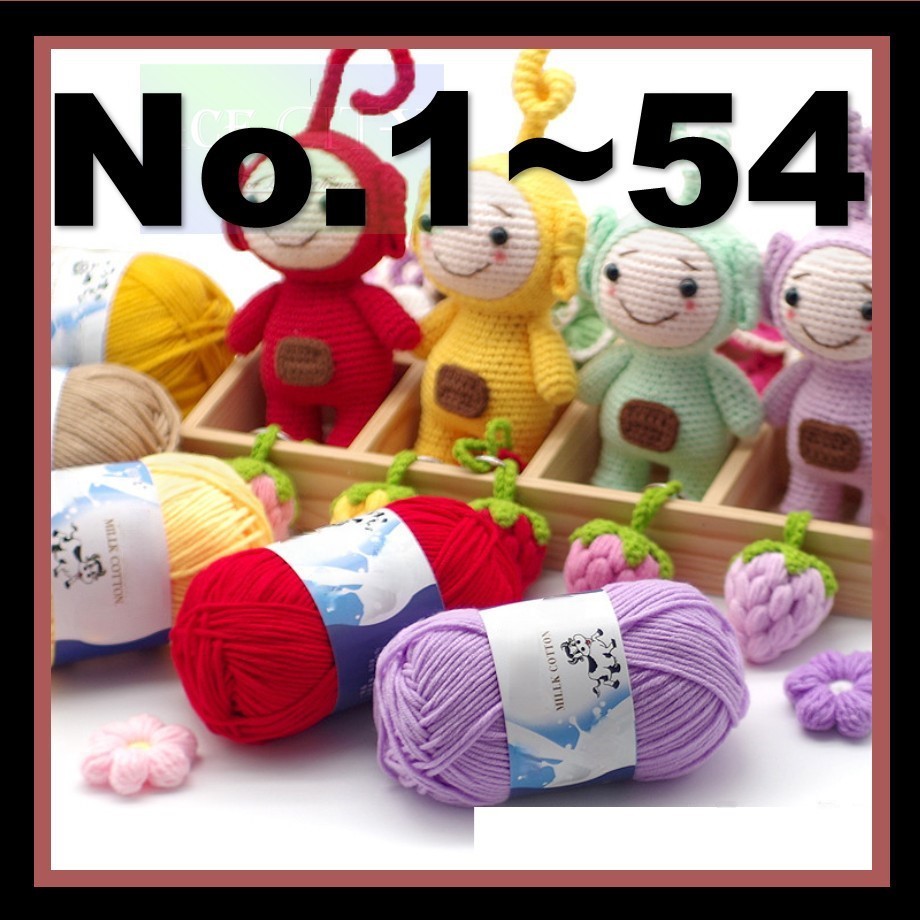 Benang Rajut Katun / 5ply Milk Cotton yarn crochet yarn