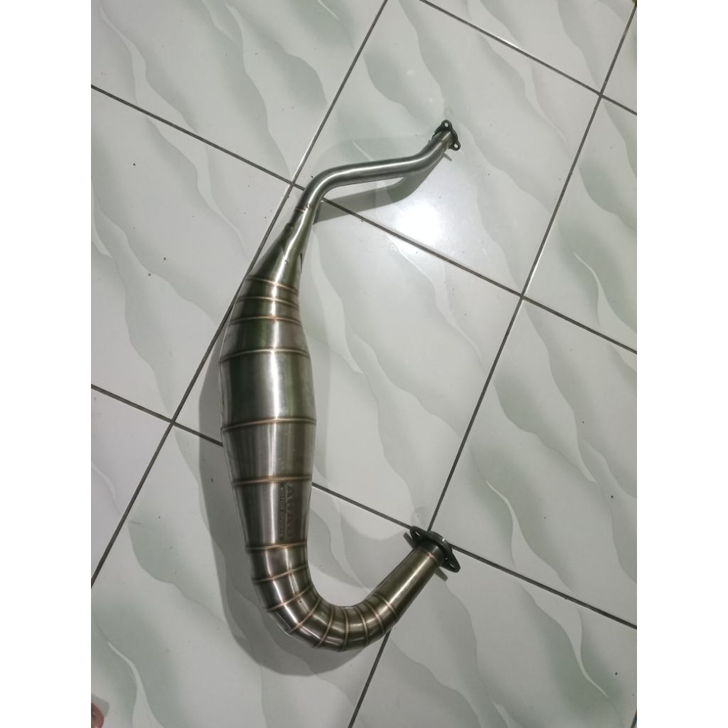 perut knalpot ninja chamber ninja ss r super cobra