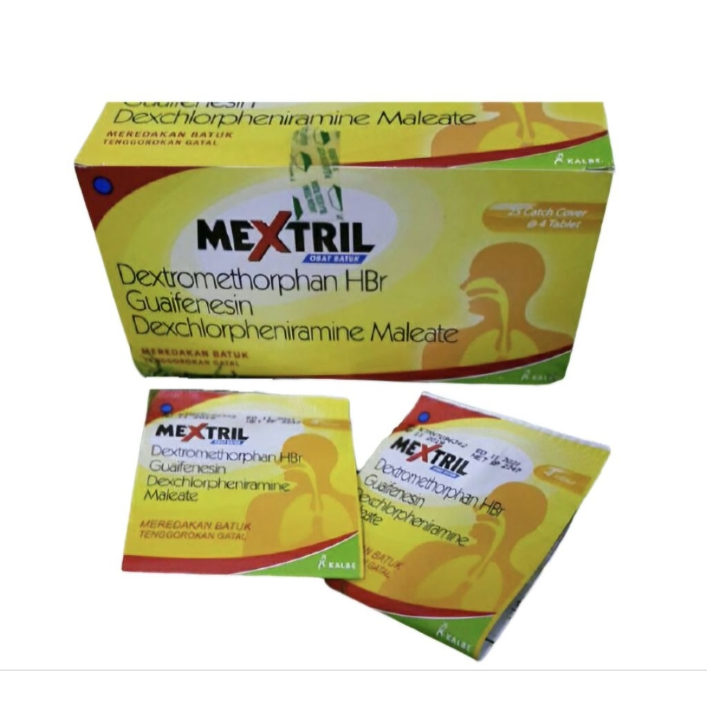 Mextril Ready Obat Batuk 1 Strip 4tablet