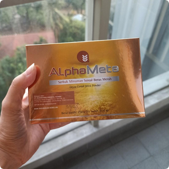 AlphaMeta 1 Sachet Ori Minuman Nutrisi Tinggi dari Beras Organik