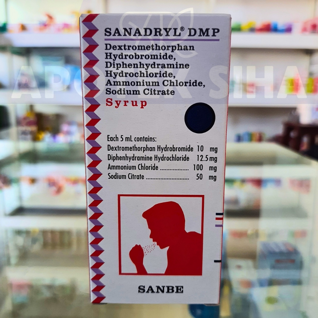 SANADRYL EXPECTORANT 120ML | SANADRYL DMP 120ML