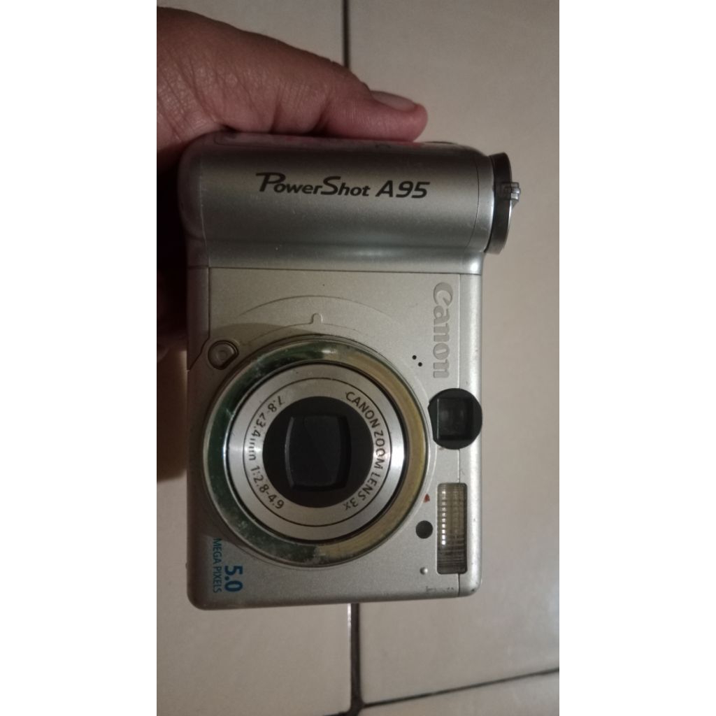 Kamera Canon Powershot A95 Bahan