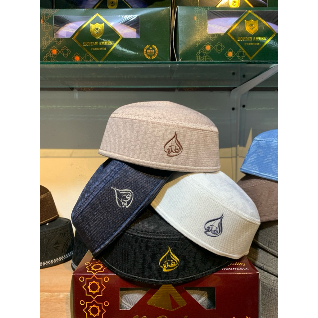 KOPIAH MALAYSIA AL FAZZA MOTIF PECI MALAYSIA WARNA MURAH KEKINIAN