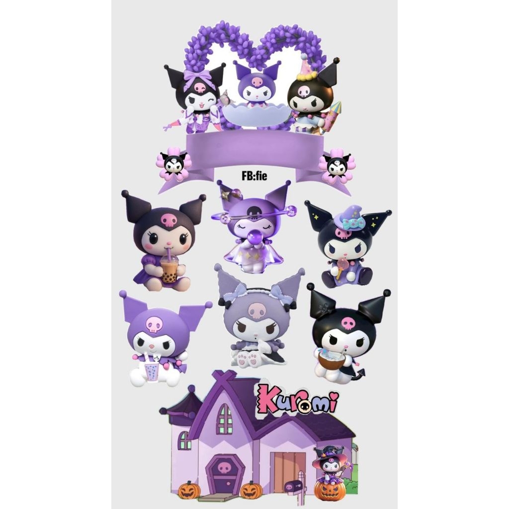 stiker kuromi,stiker anak perempuan,stiker anak,mainan anak,stiker hp,stiker tempel,stiker buku.