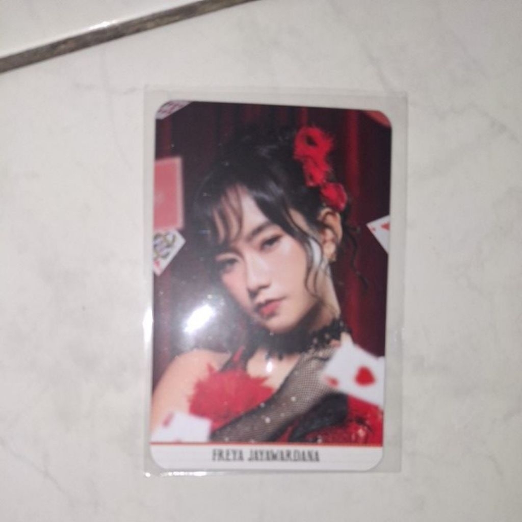 Photocard Freya All in Tour