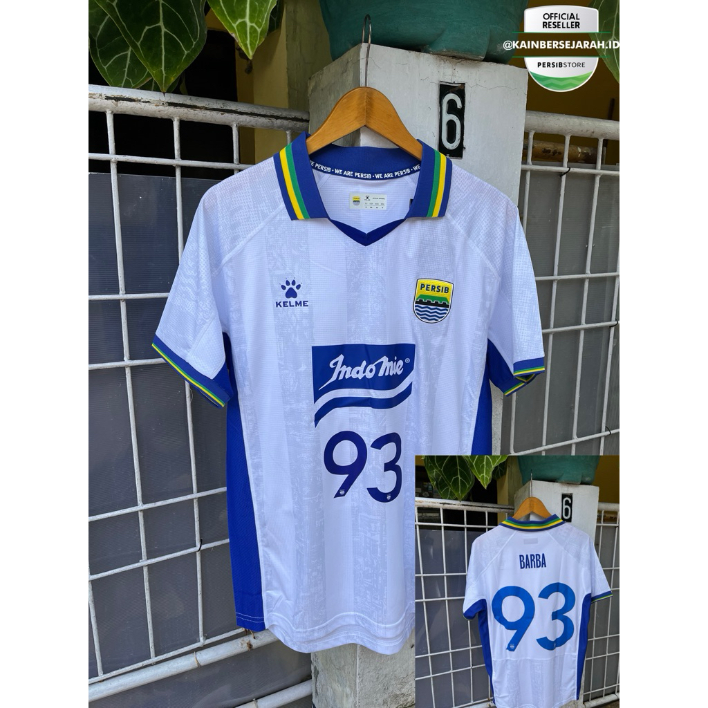 Jersey Persib Away ACL 2025 PI Original Termasuk Nameset