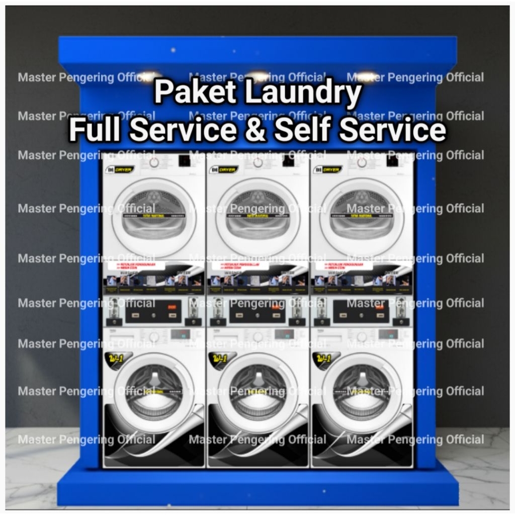 Perlengkapan Laundry / Paket Laundry / Paket Lengkap Usaha Laundry