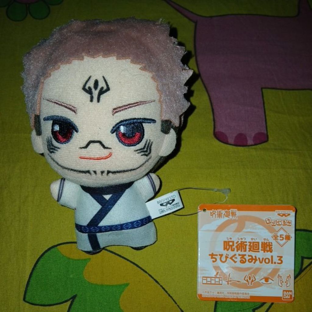 NO COD Jual Boneka JJK Jujutsu Kaisen Sukuna Chibi | Jujutsu Kaisen Anime Plush Sukuna Chibigurumi