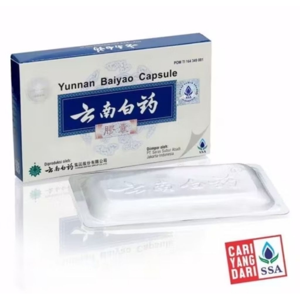 YUNNAN BAIYAO CAPSULE yunan baiyao kapsul Saras subur abadi